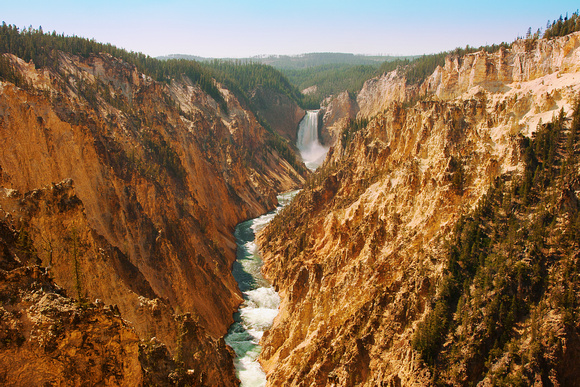 Grand Canyon of the Yellowstone-Lower Falls