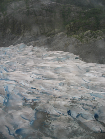 Helicopter ride and landing on a glacier-Juneau